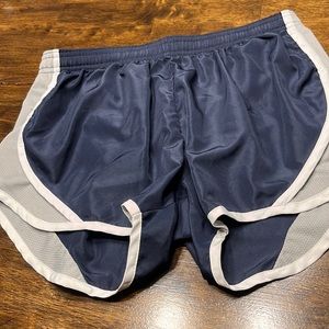 Soffe low rise running shorts with liner size small